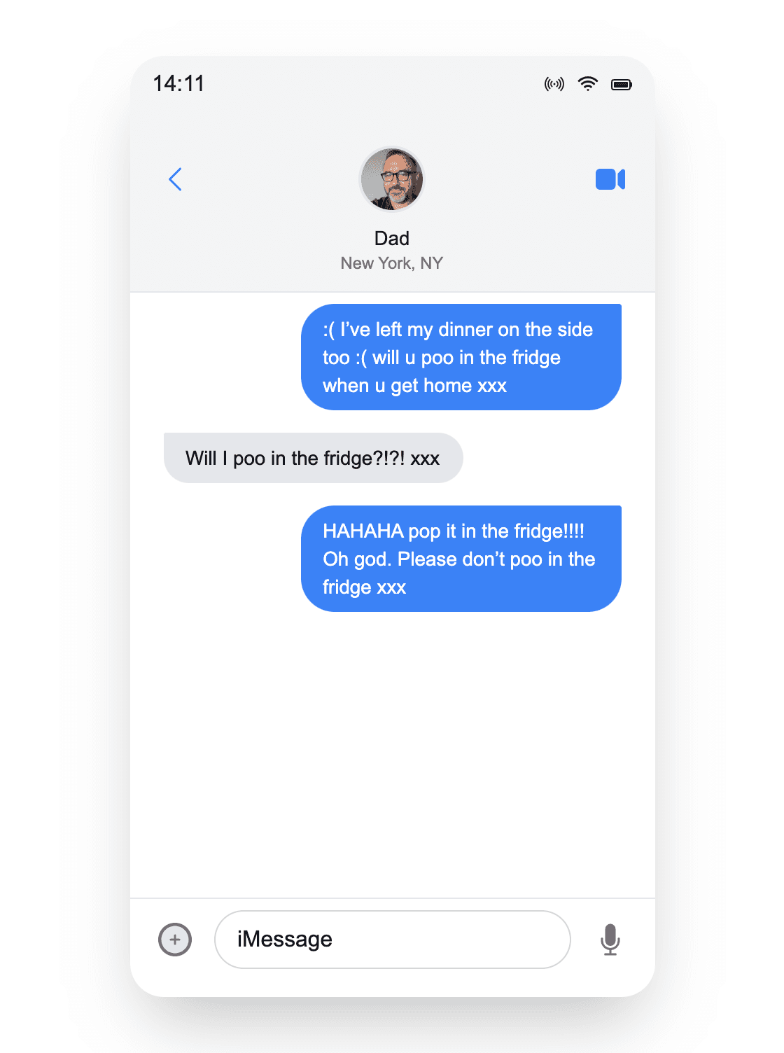 Dinner autocorrect